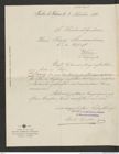 Nachlass Franz Steindachner, Brief von Erich Roullet (junior) an Franz Steindachner (02.10.1890), Inv.Nr. 425.01, Seite 1